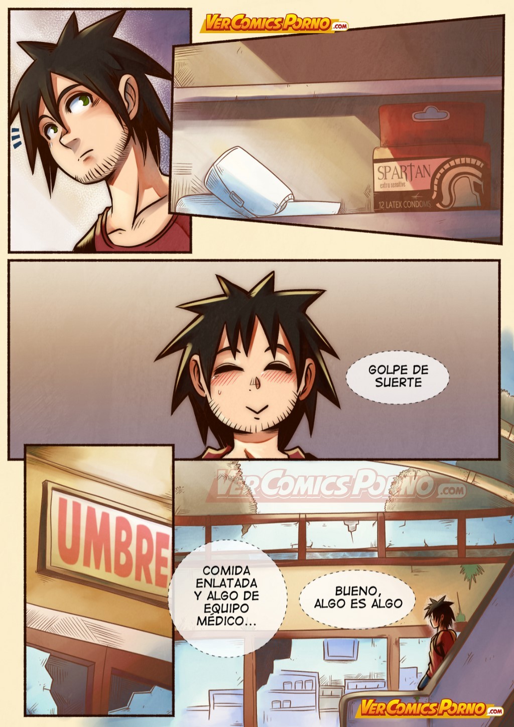 Cherry Road #3: De compras con una zombie page 8 full