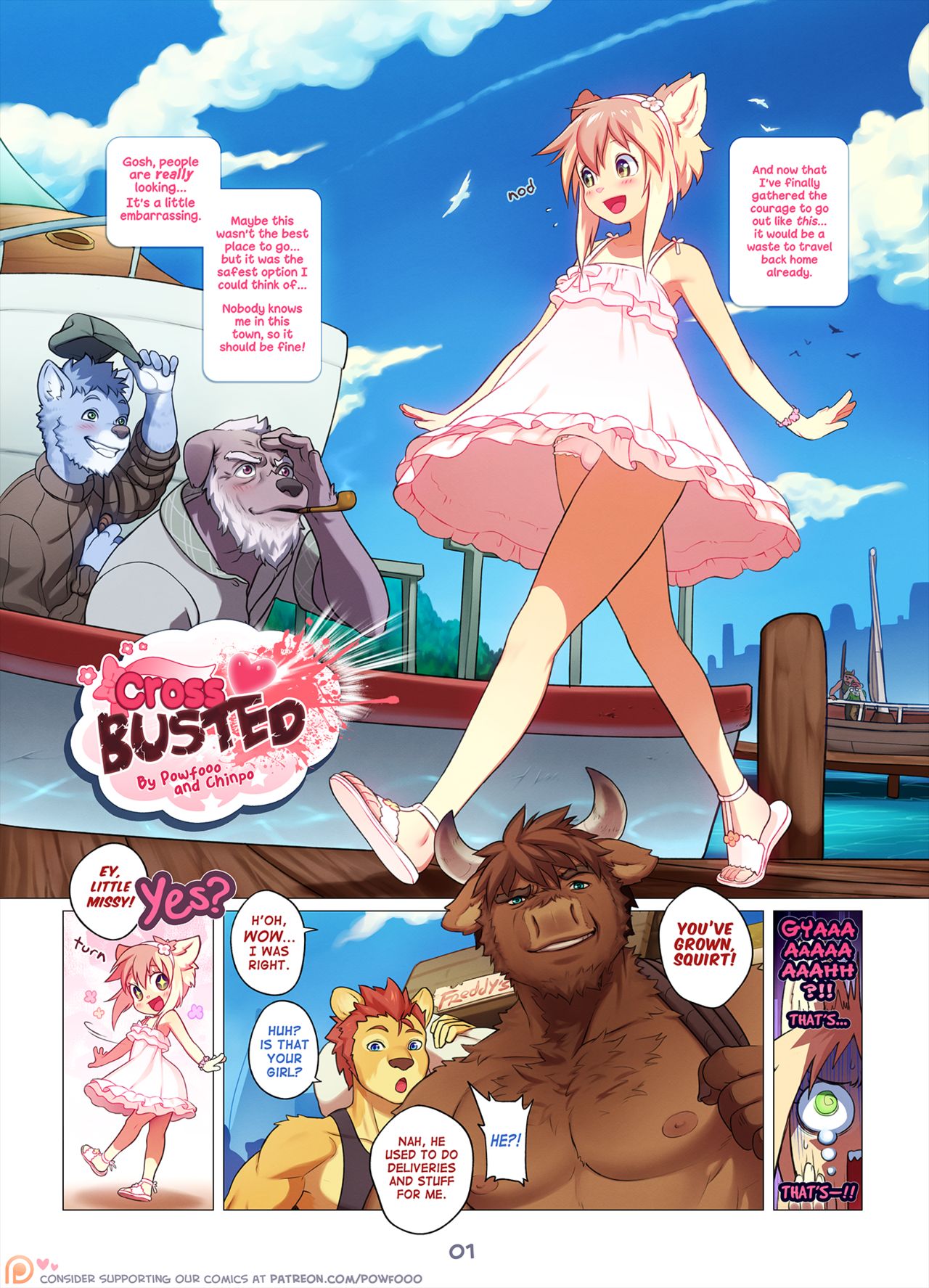 CrossBusted! page 1 full