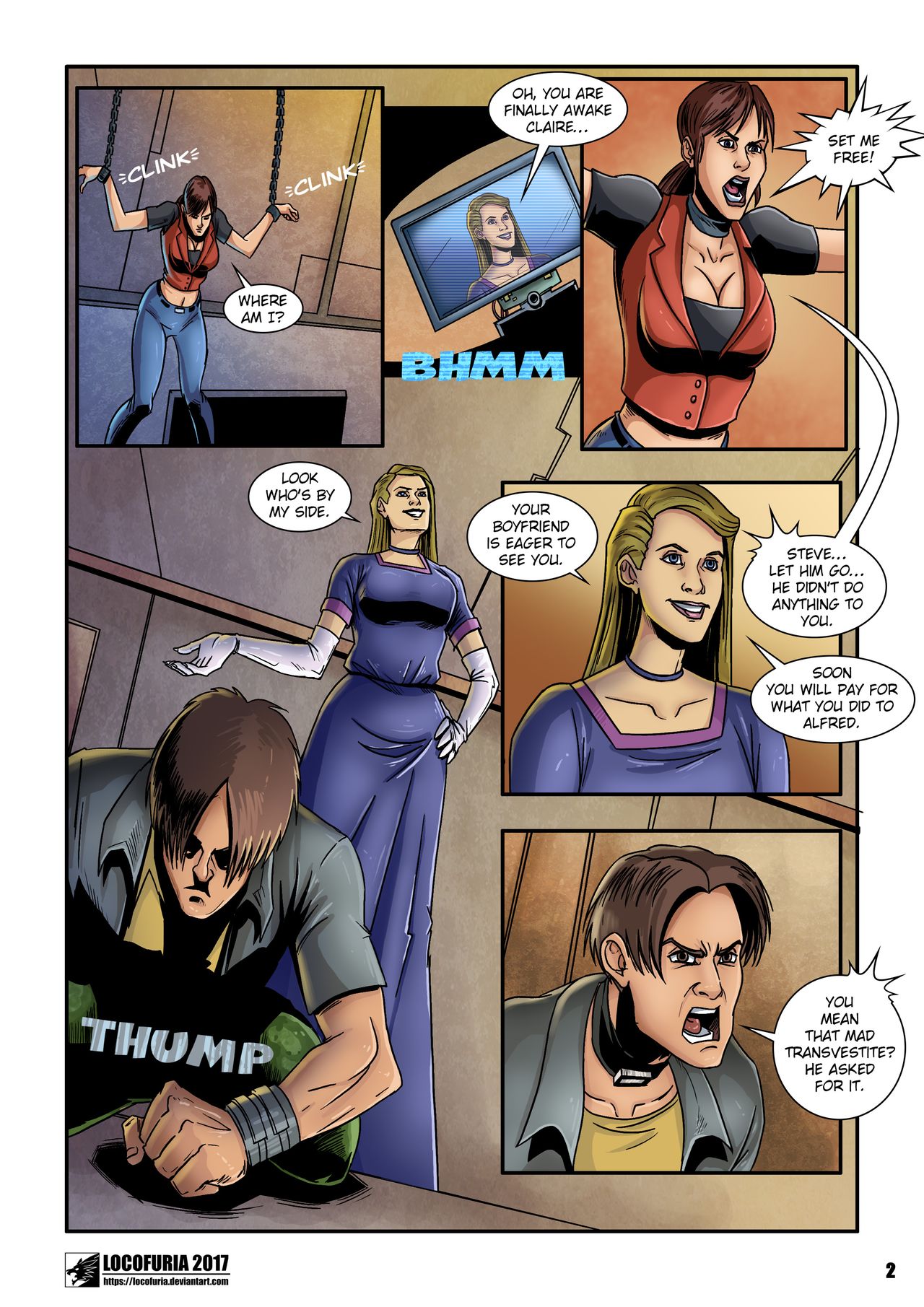 Veronica T-Virus #2 page 4 full
