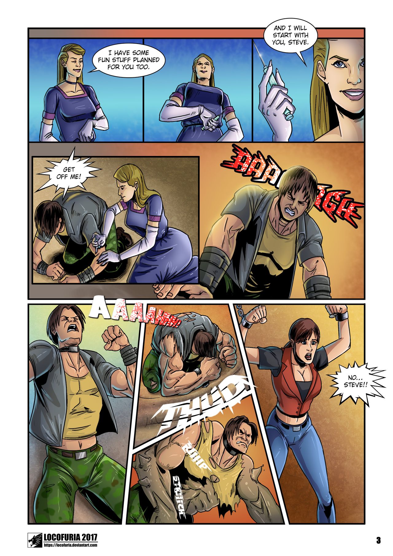 Veronica T-Virus #2 page 5 full