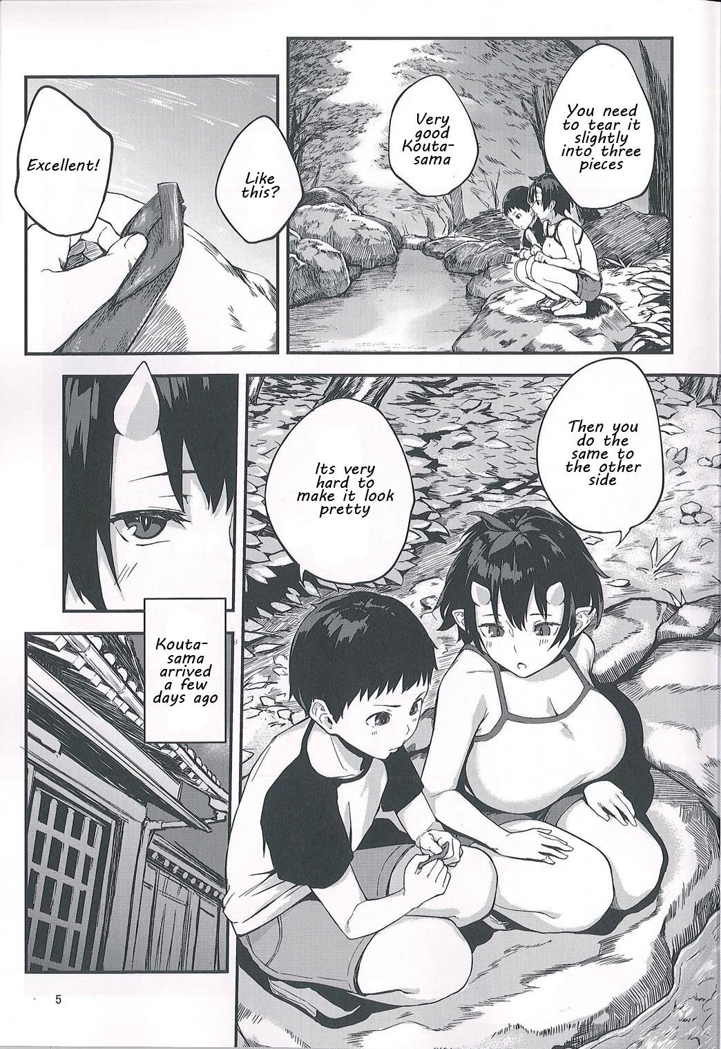Oni no Sumu Ie Ni | Demon's Home Part 2 page 5 full
