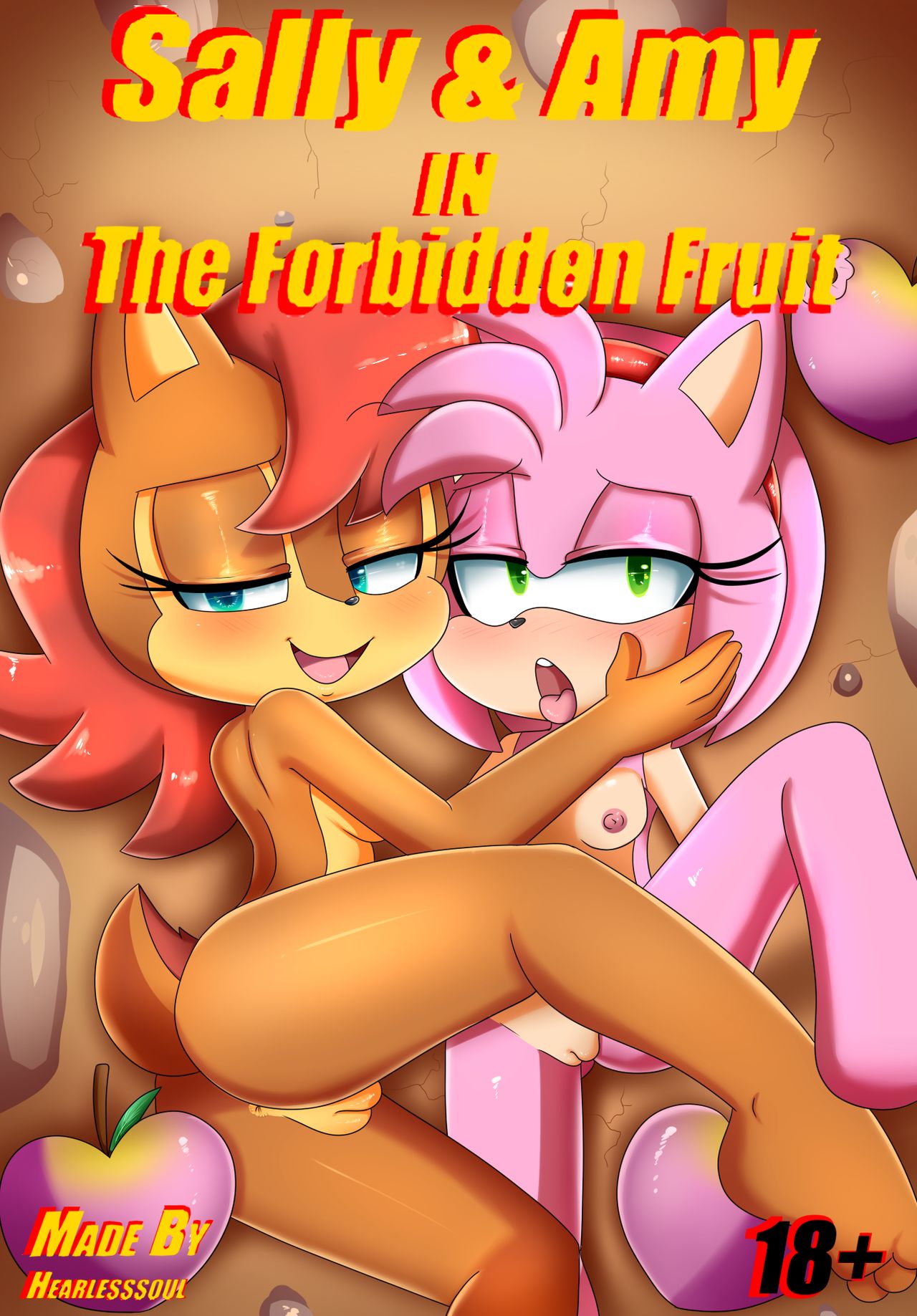 Sally &amp; Amy in The Forbidden Fruit page 1 full