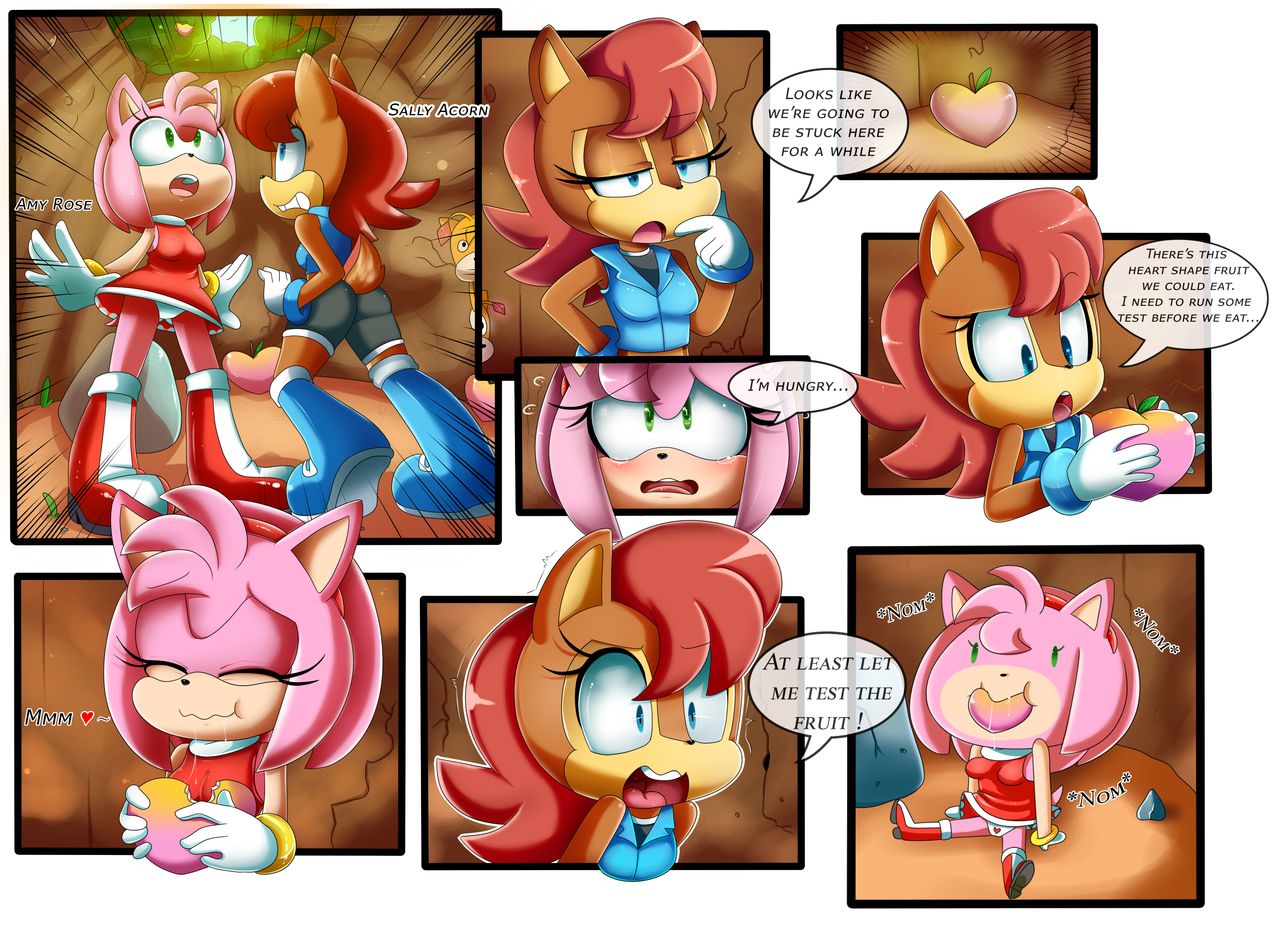 Sally &amp; Amy in The Forbidden Fruit page 2 full