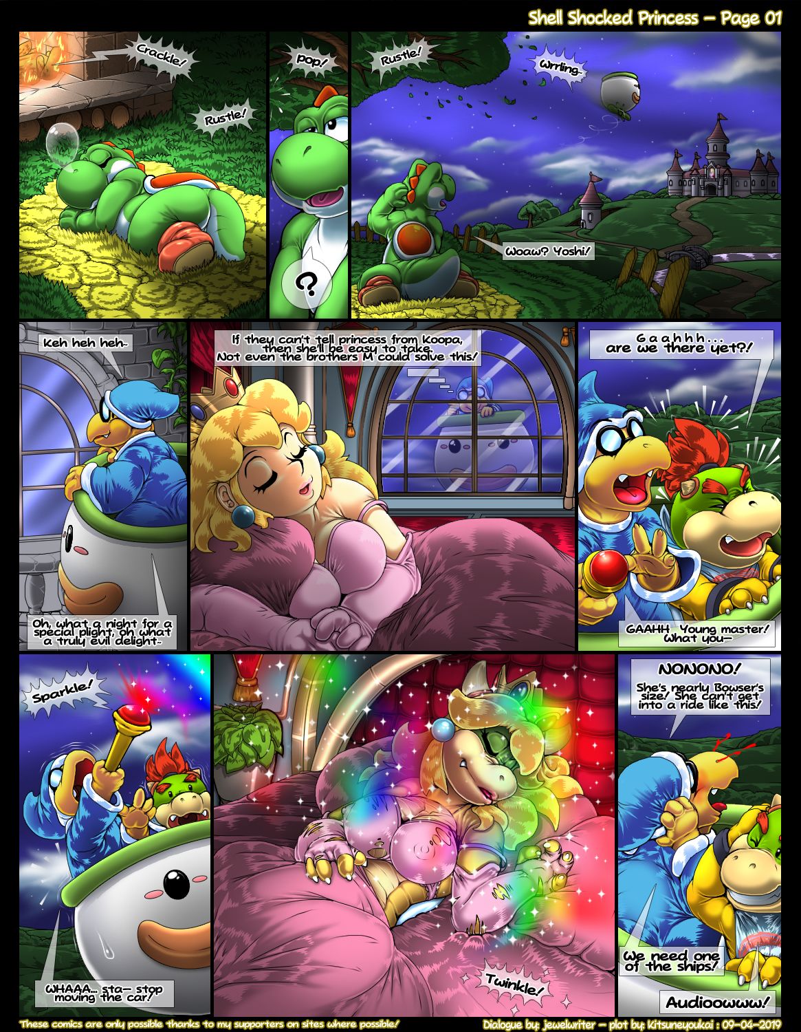 Shell Shocked Princess page 1 full