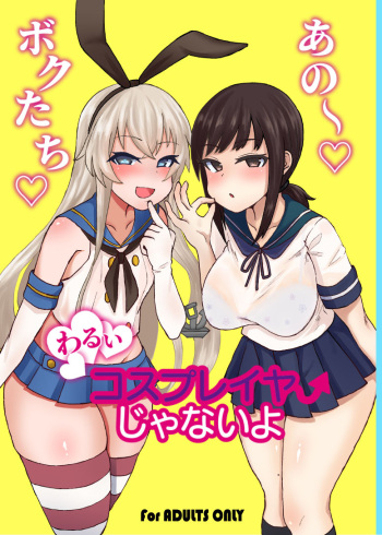 Ano~ Boku-tachi Warui Cosplayer Janai yo cover
