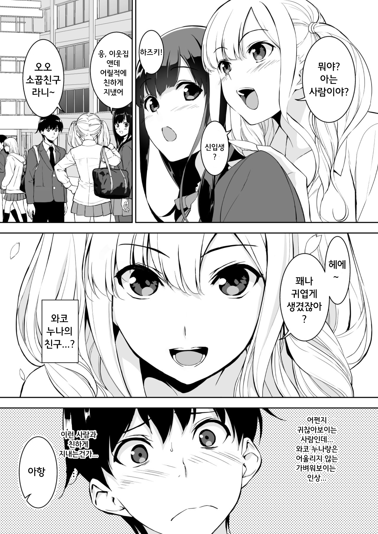 Seiso na Ane ga Suki nanoni Bitch to Sex Shiteru Ore | 청초한 누나를 좋아하지만 걸레와 섹스해버린 나 page 4 full