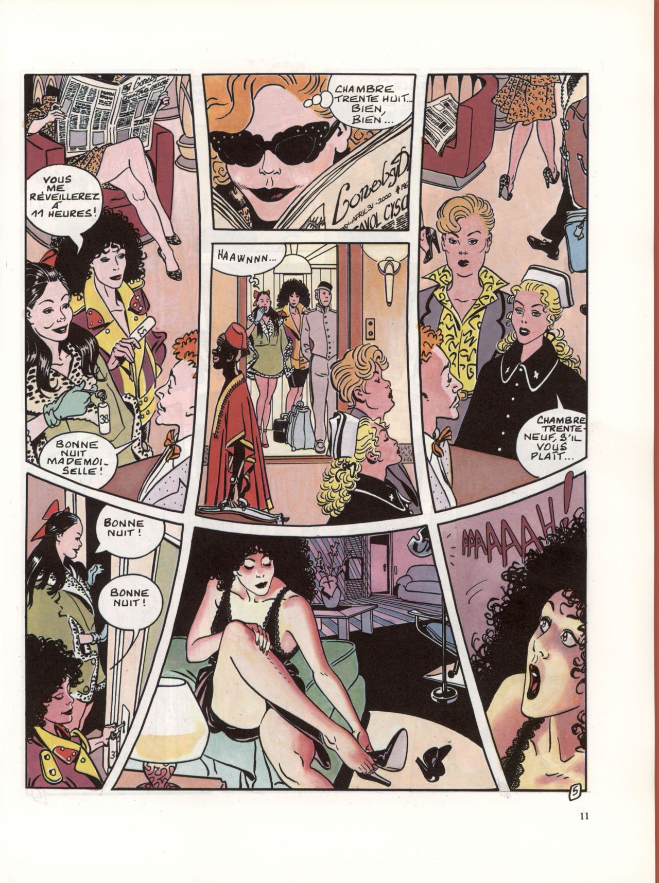 La Blonde : Coup Double page 10 full