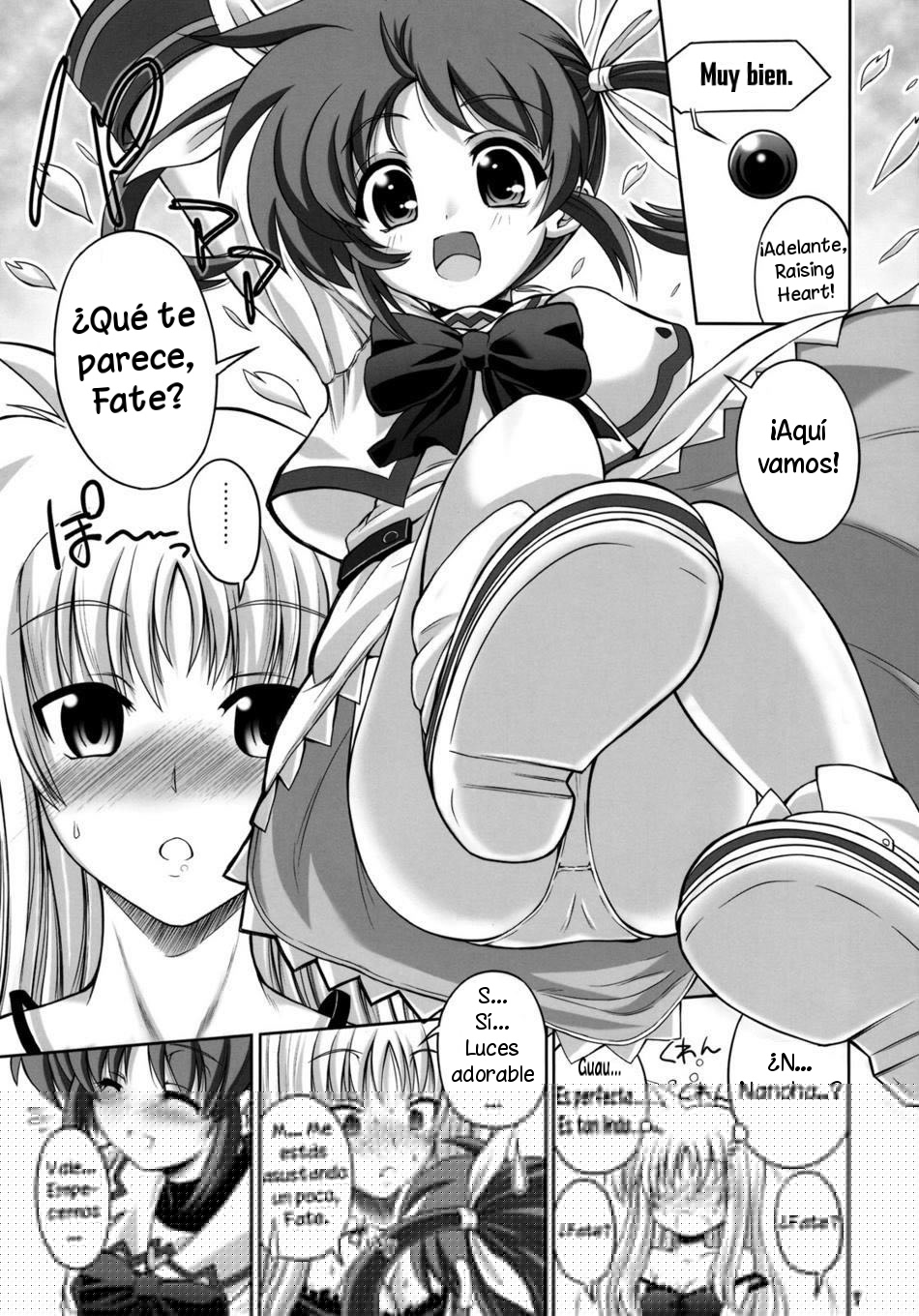 Otona Fate to Kodomo Nanoha page 6 full