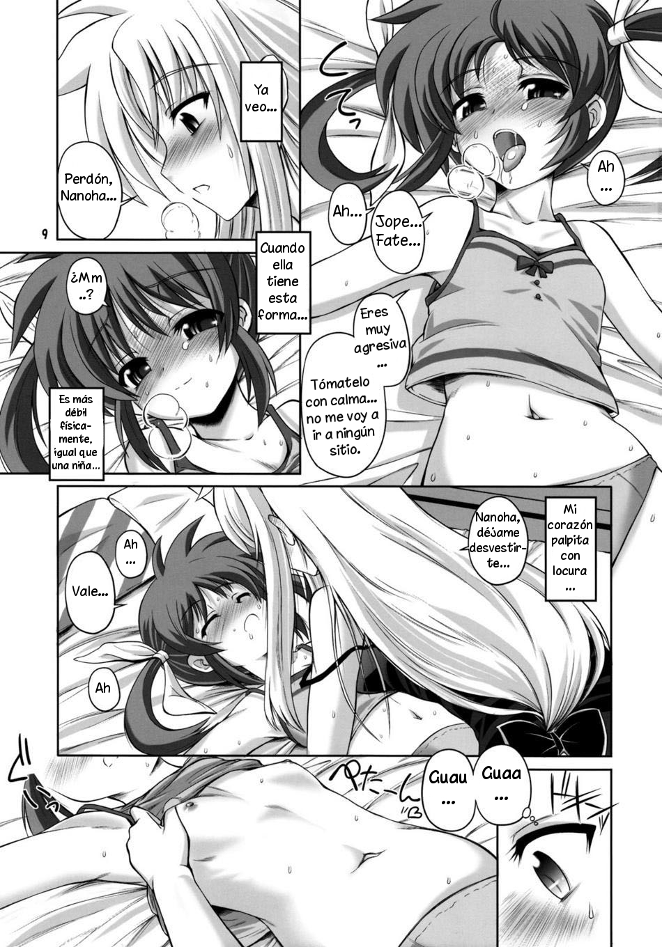 Otona Fate to Kodomo Nanoha page 8 full