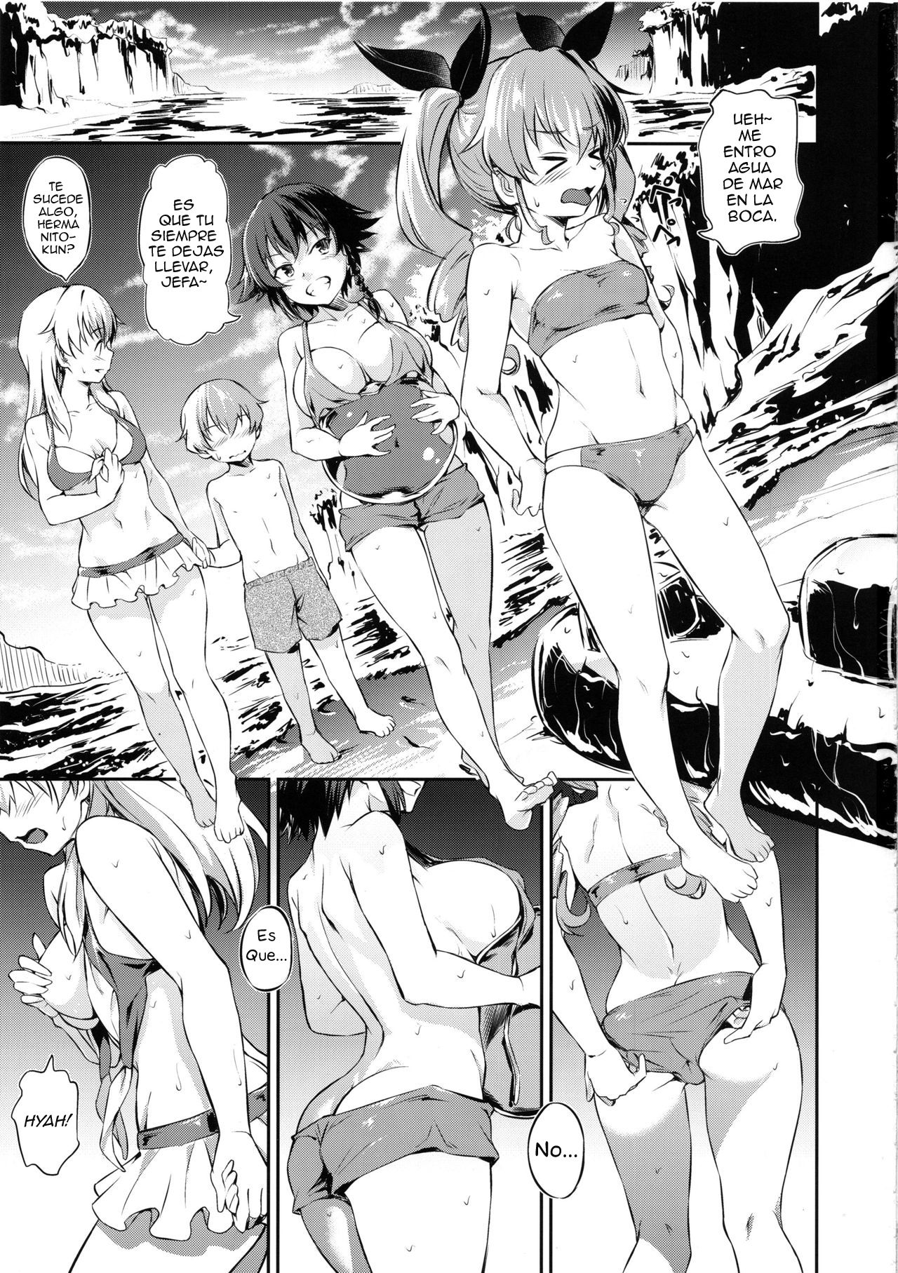 Senshadou no Uramichi Anzio Koukou page 2 full