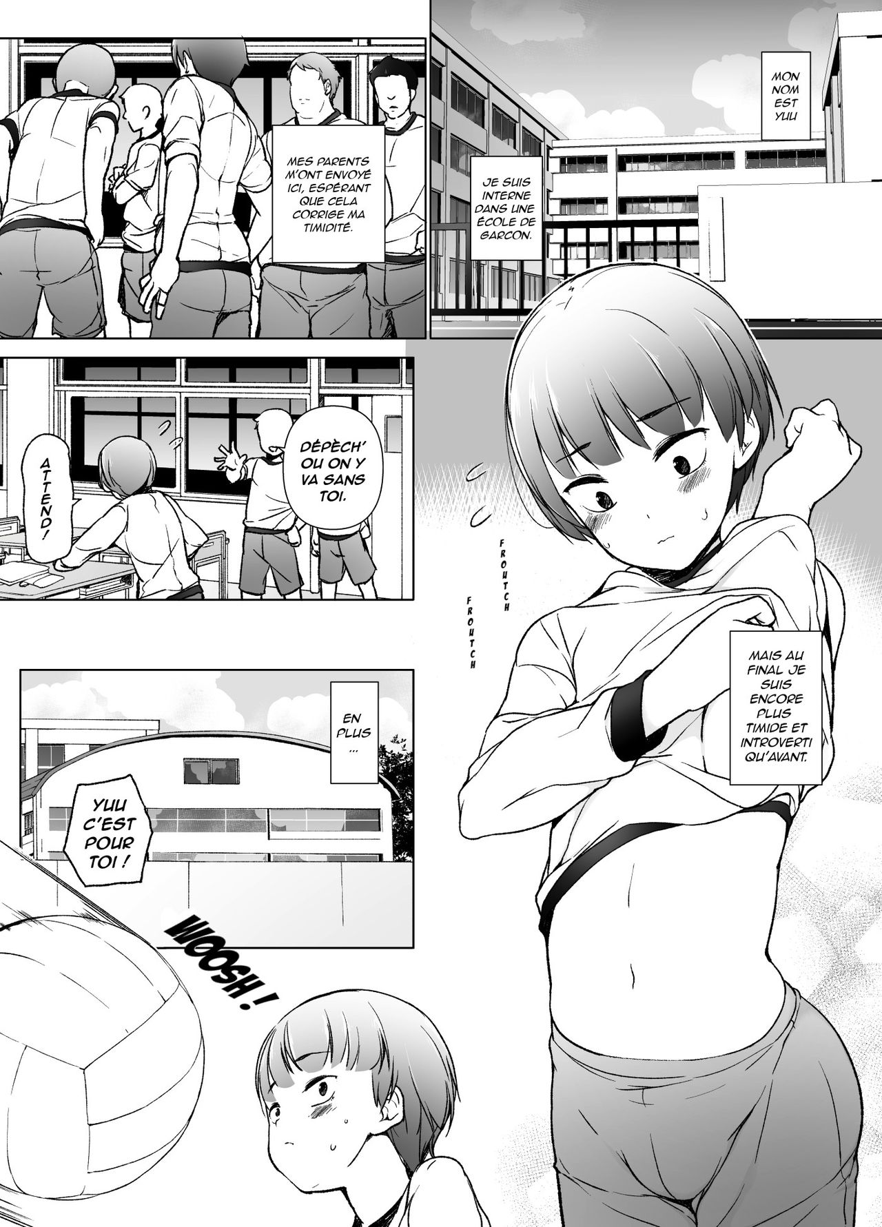 Danshikou no Kawaii Ko ga Josou Shita Hanashi page 2 full