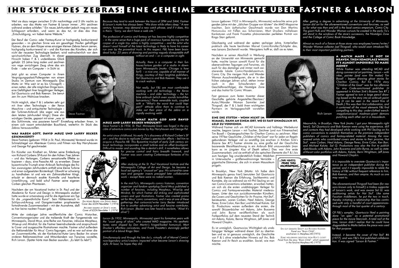 Art Fantastix #08 - The Art of Fastner &amp; Larson page 4 full