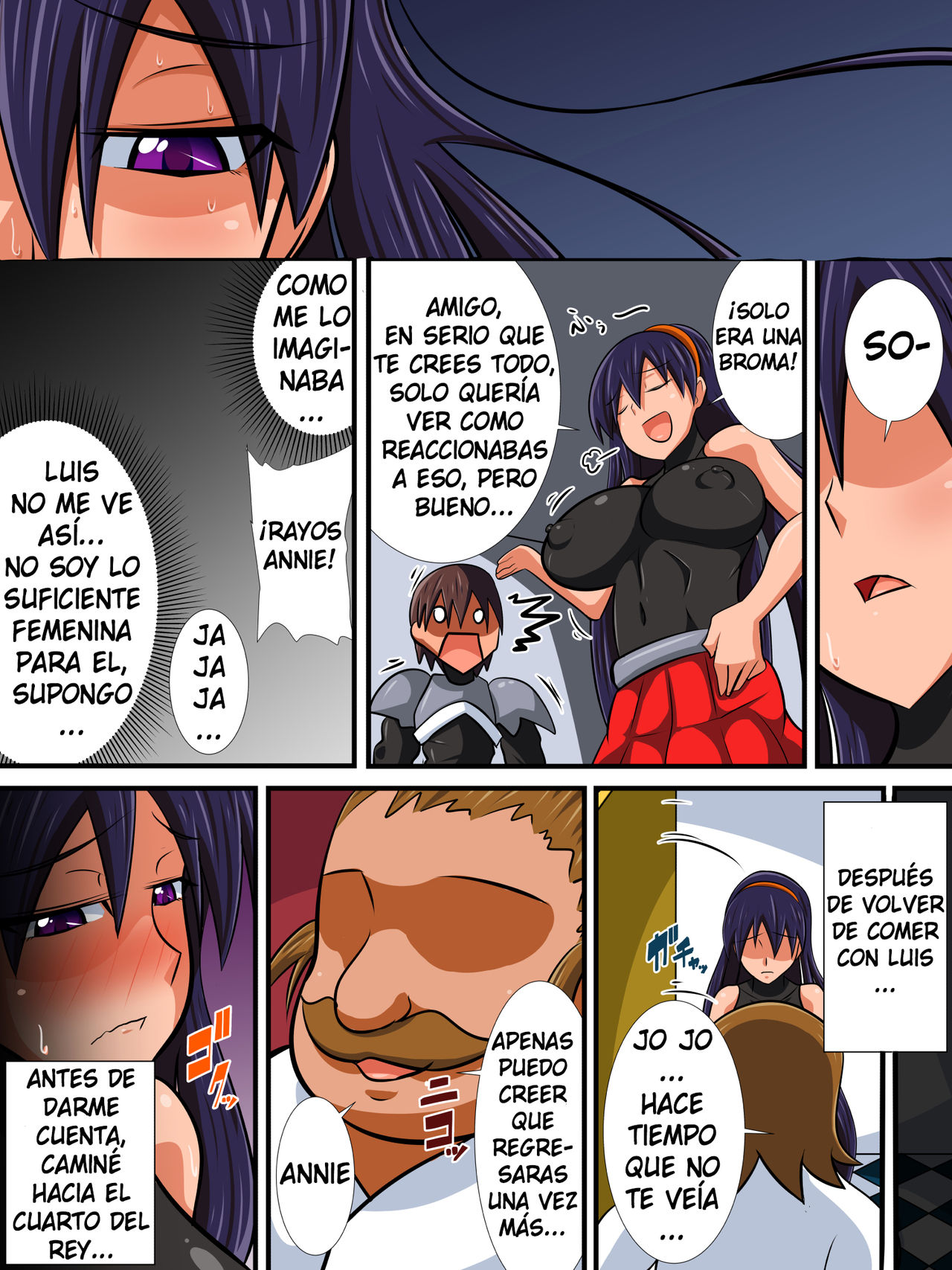 Osananajimi no Onna Kishi ga Oujo ni Naru Made Kouhen page 7 full