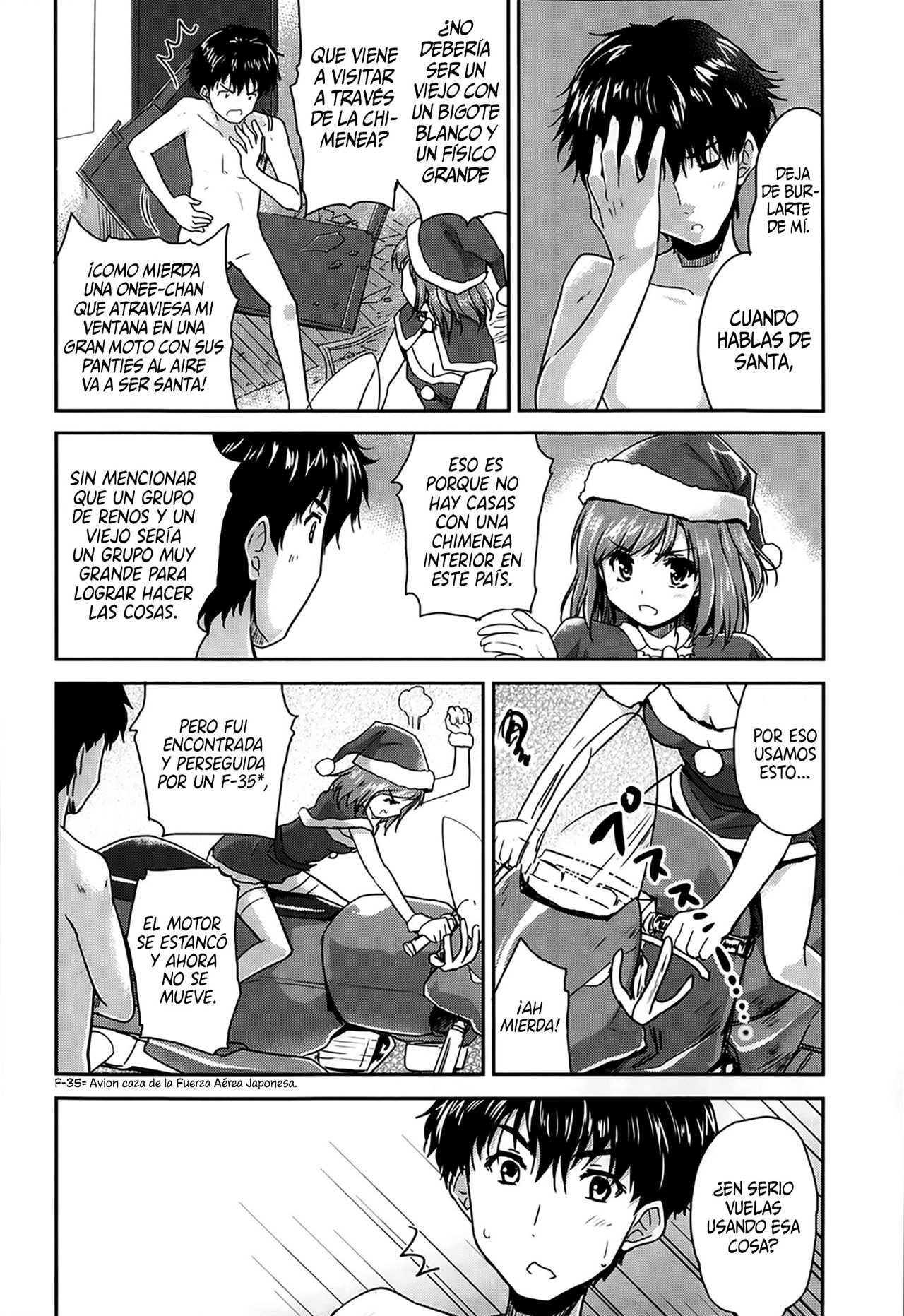 Chinnyuusha ha Santa Claus | La intrusa es Santa Claus page 6 full
