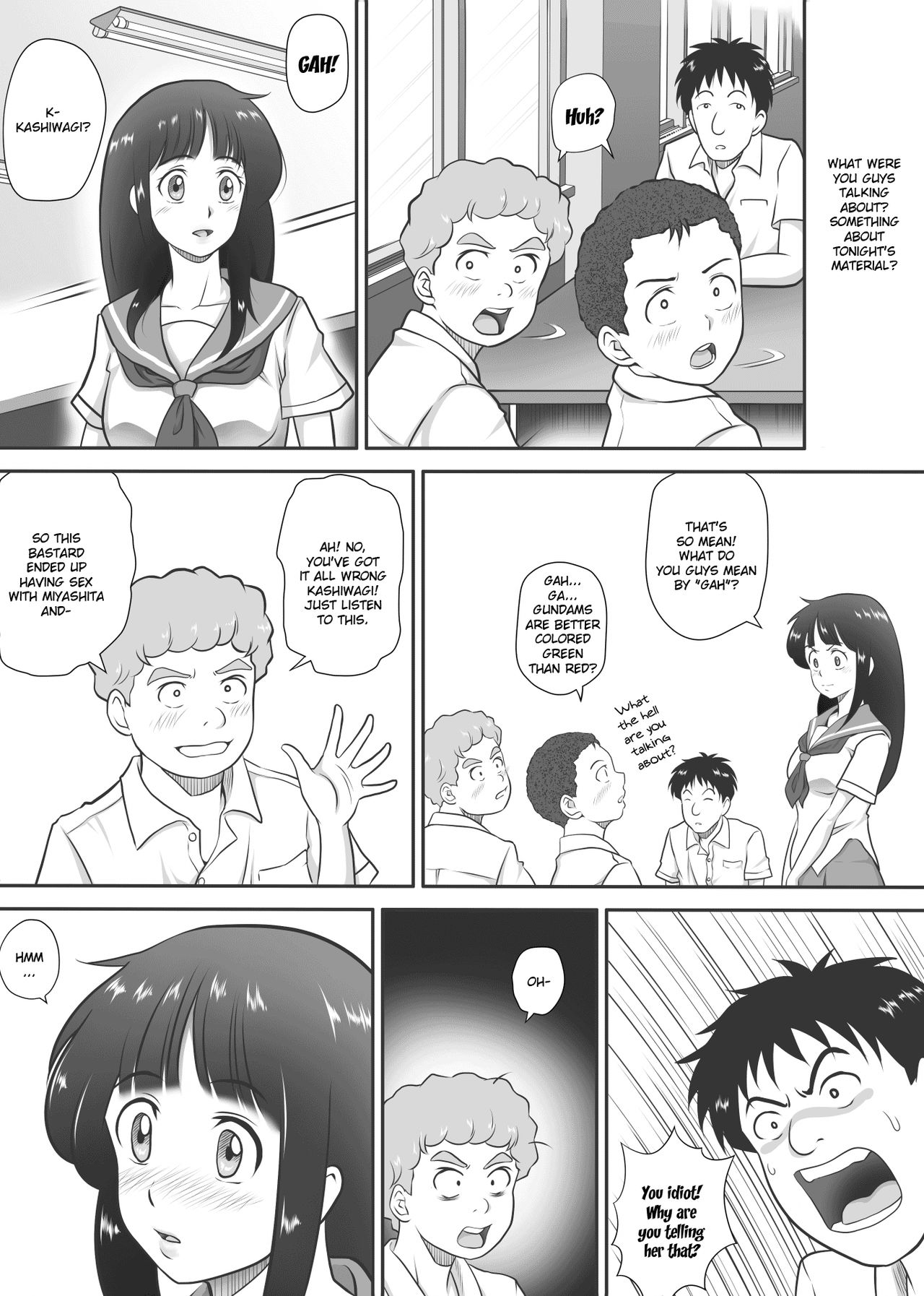 Amarimono - Doutei Shojo o Sotsugyou shiteiku Doukyuusei-tachi - | Leftovers - Classmates who lost their Virginity - page 5 full