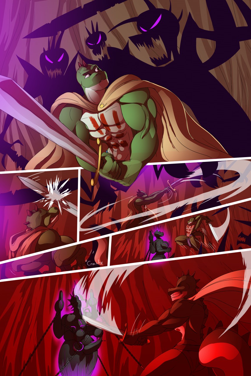 Firedrive24 Comic: Birth of the Dark Goddess page 3 full