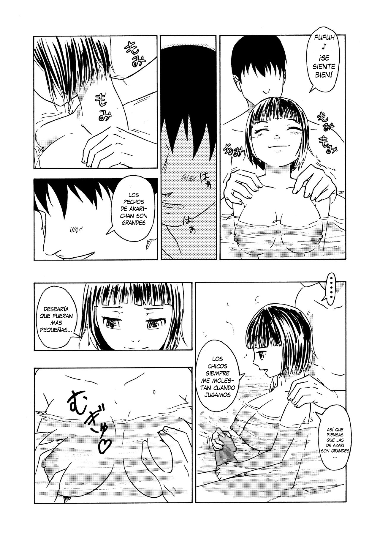 Otokoyo ni Bakunyuu JS ga!! | Busty Shoolgirl in the Men's Section!! page 9 full