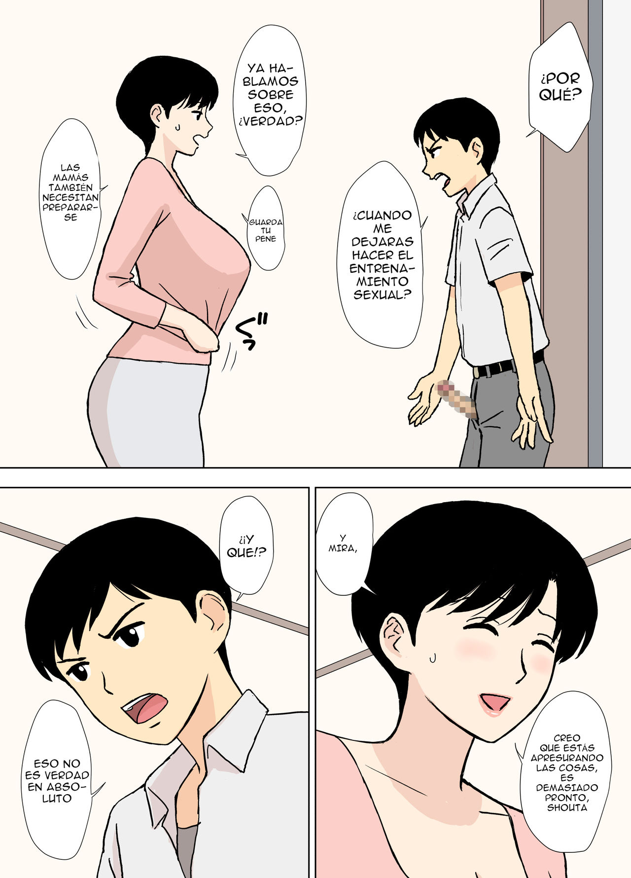 Mama to Ero Neri 2 ~Ikumi-san no Ero Neri Shuugyou~ | Sex Training with Mom 2 ~Ikumi-san’s Study about Sex Training~ page 6 full