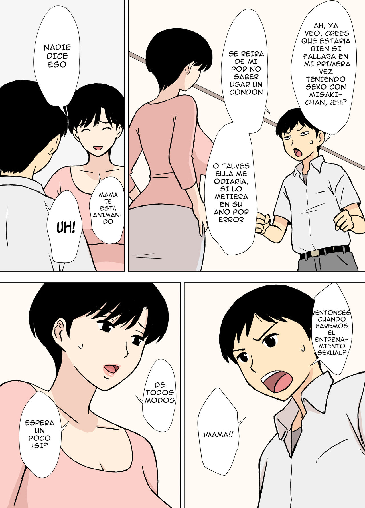 Mama to Ero Neri 2 ~Ikumi-san no Ero Neri Shuugyou~ | Sex Training with Mom 2 ~Ikumi-san’s Study about Sex Training~ page 8 full