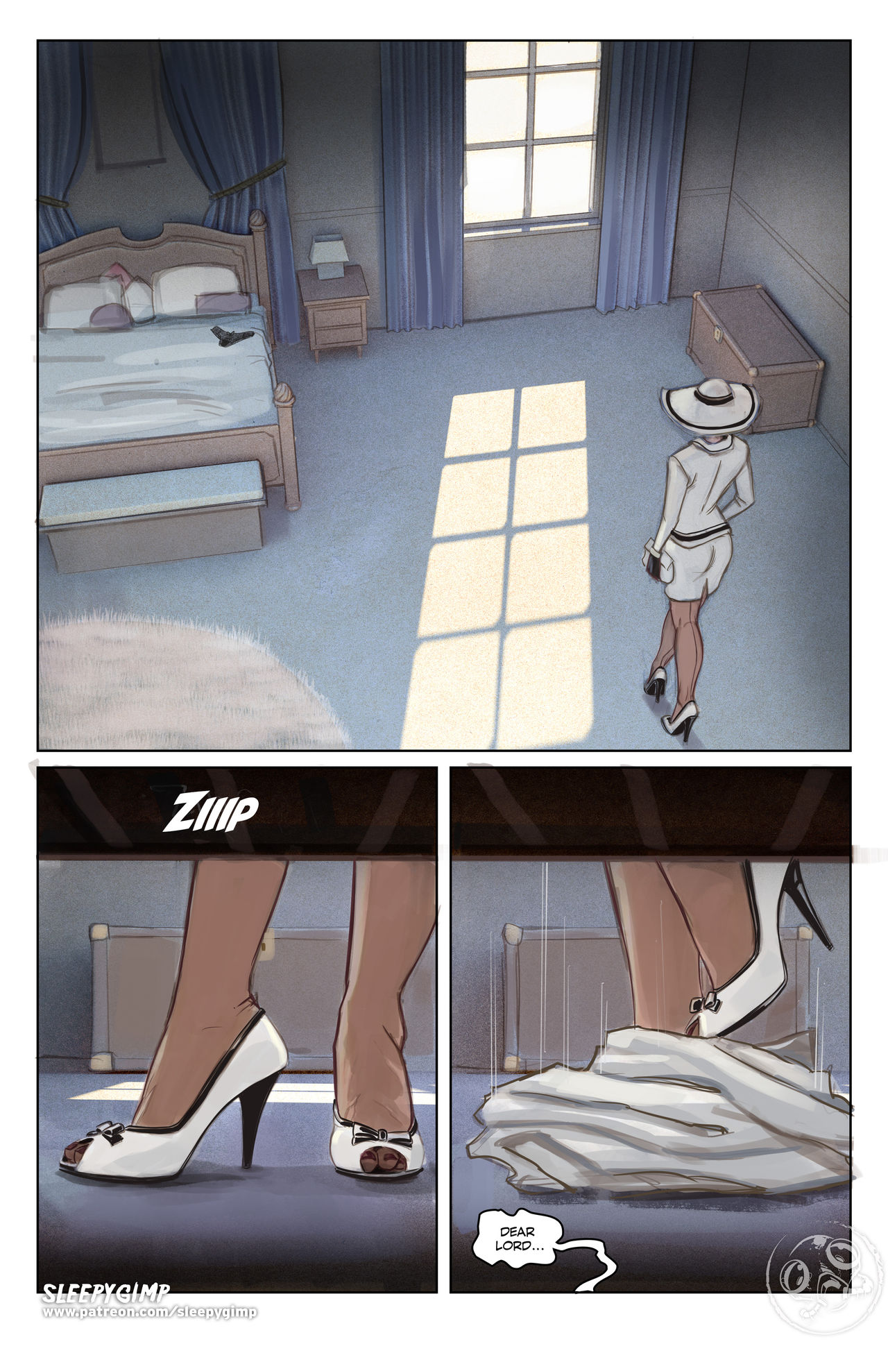 Lady and Bellhop page 2 full