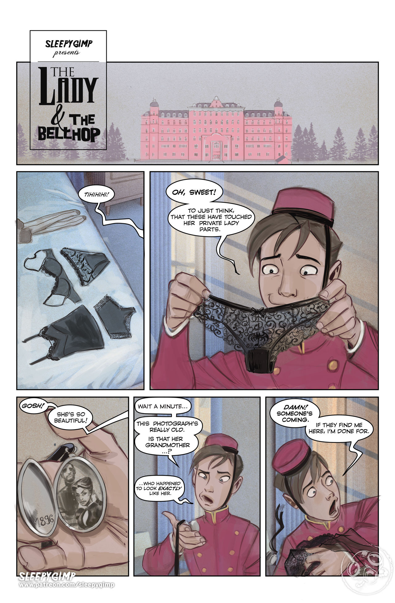 Lady and Bellhop page 7 full