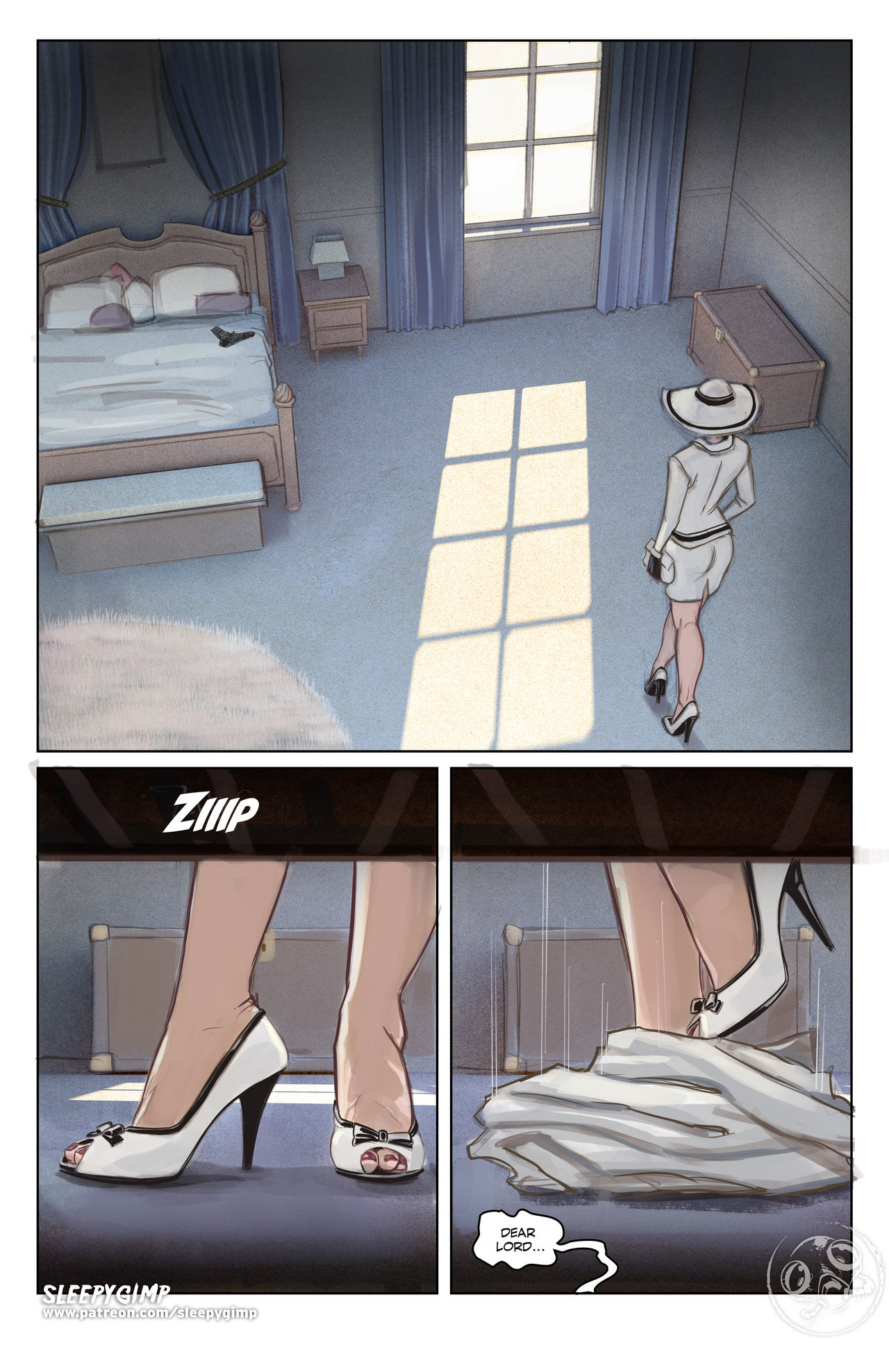 Lady and Bellhop page 8 full