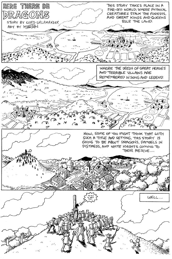 Here There be Dragons 1-2-3-4 page 1 full