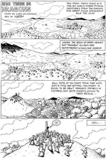 Here There be Dragons 1-2-3-4 cover