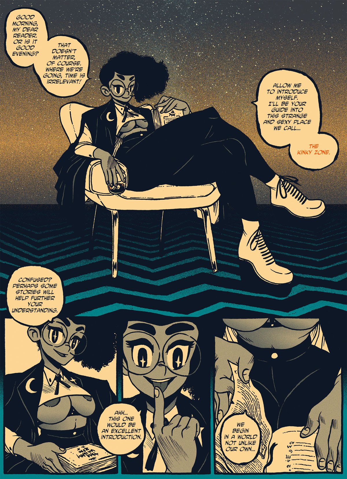 The Kinky Zone page 1 full