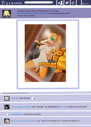 Facescroll Lewd Fight cover