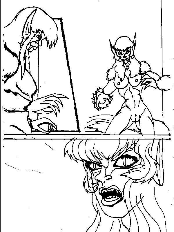 Raw drawings of X AgencyBook Two page 10 full