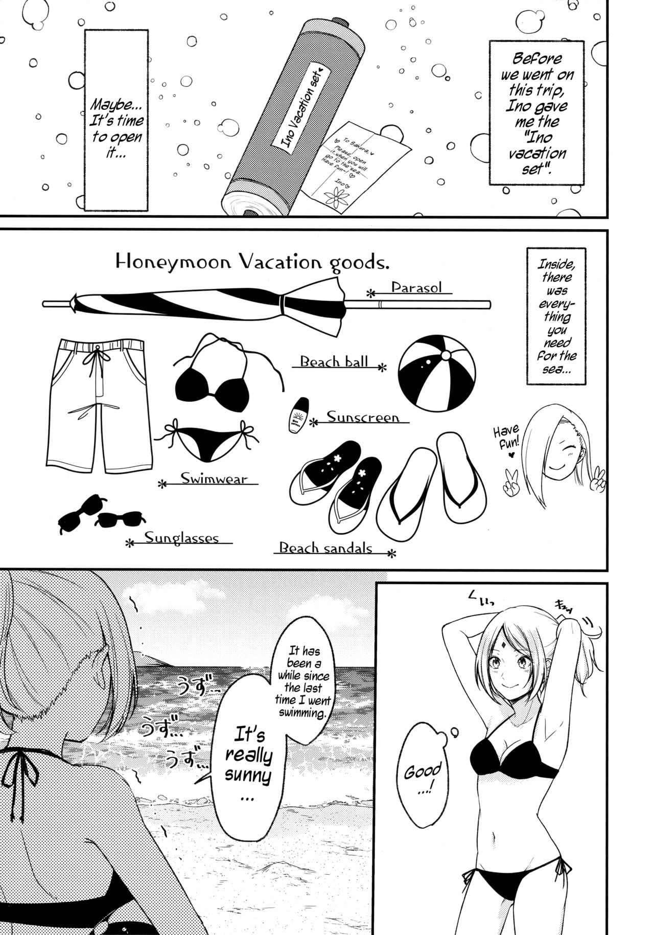 Honeymoon Beach page 9 full
