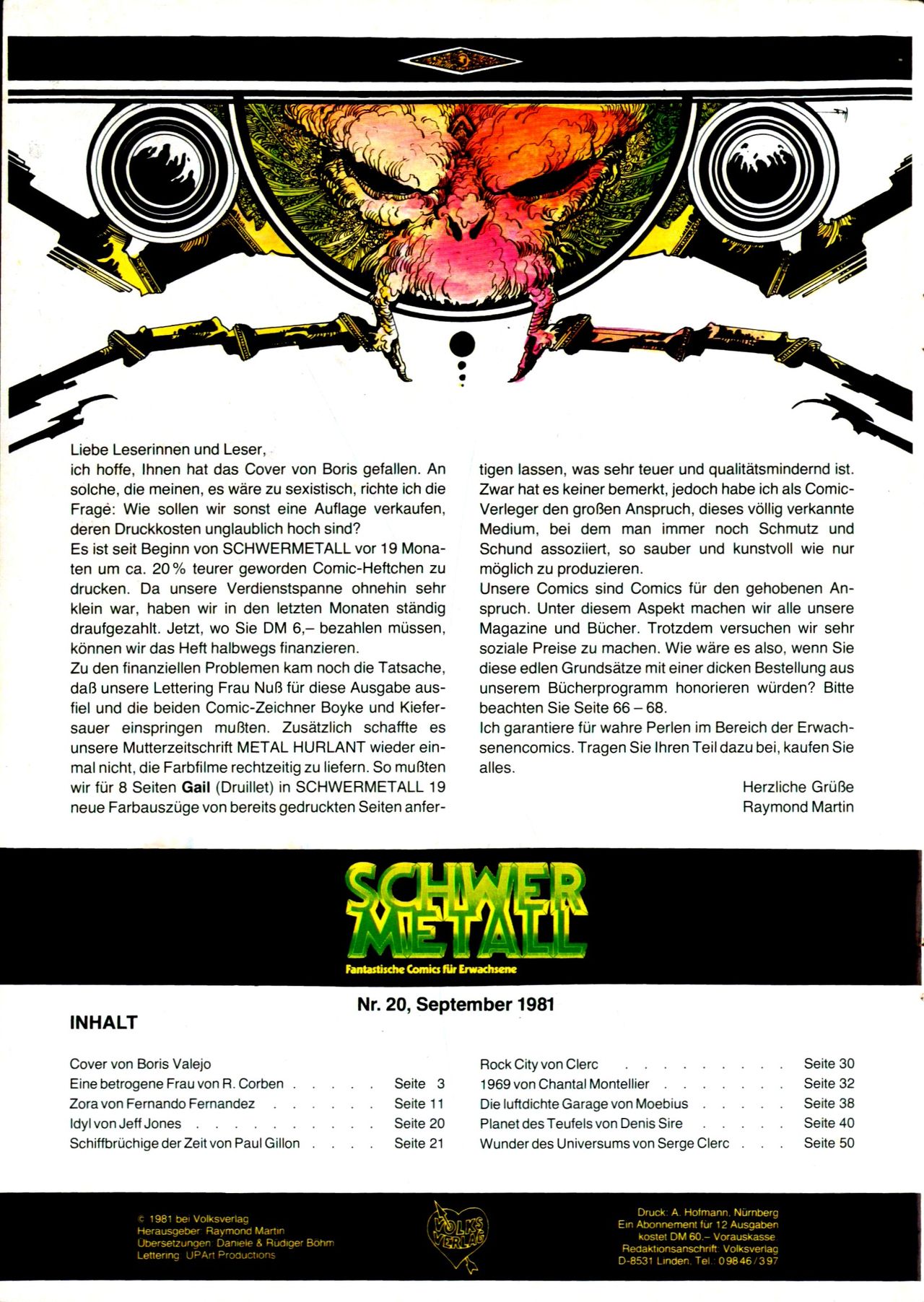 Schwermetall #020 page 2 full