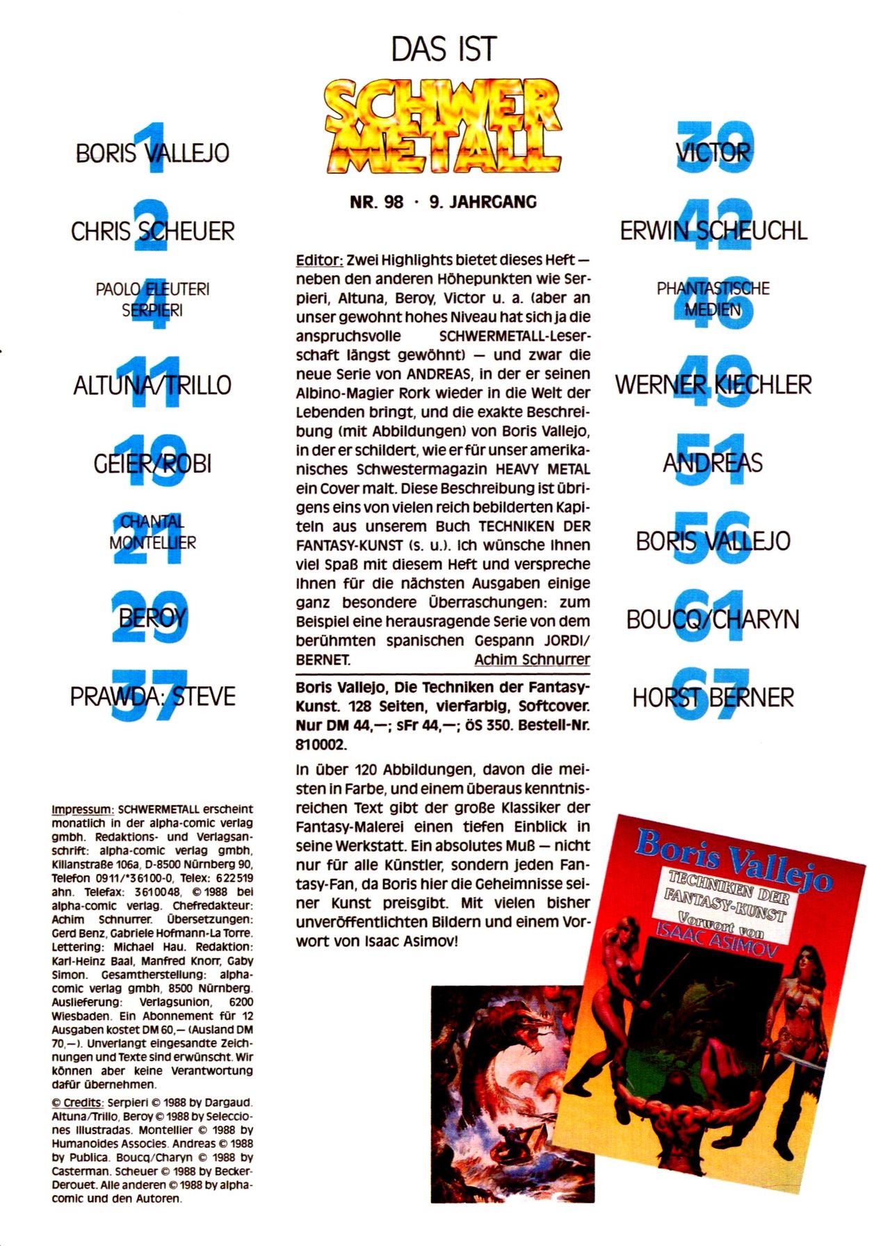 Schwermetall #098 page 3 full