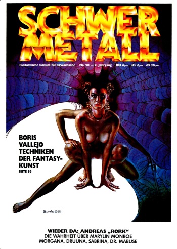 Schwermetall #098 cover