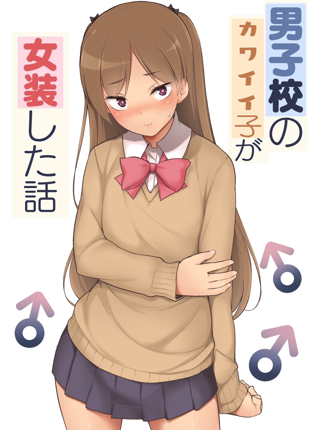 Danshikou no Kawaii Ko ga Josou Shita Hanashi page 1 full