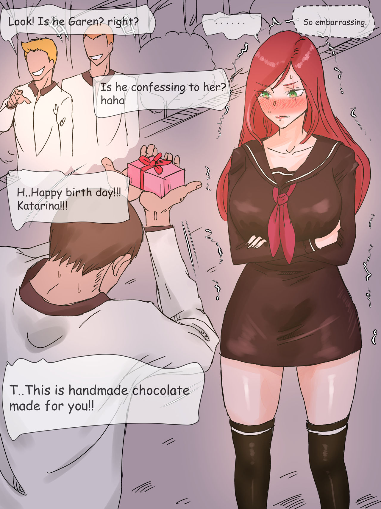 Katarina &amp; Garen page 1 full