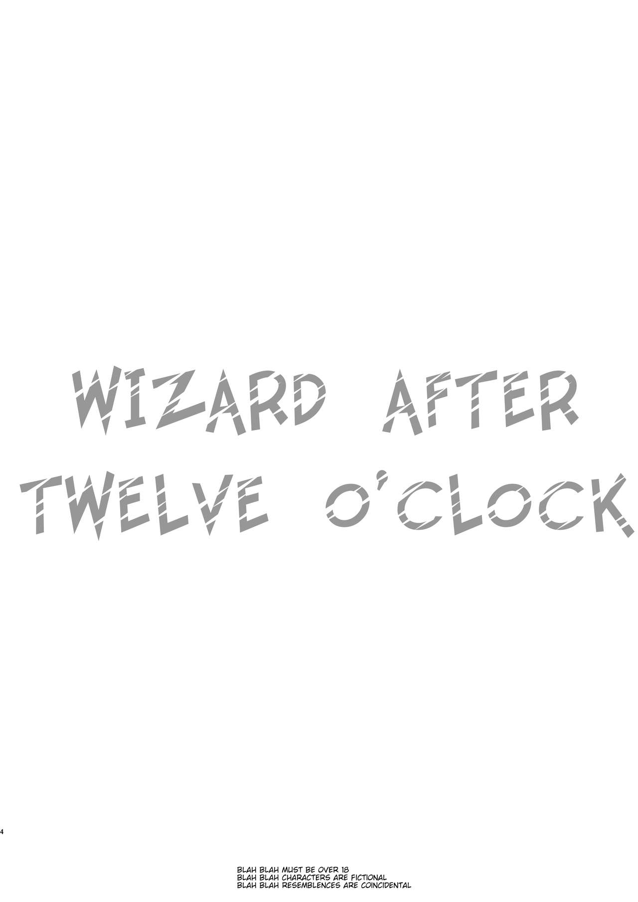 Juuniji no Mahoutsukai | Wizard after Twelve o'clock page 3 full