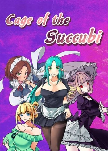 Succubus no Kago - Machihazure de Yakusou o Toru Saichuu, Inma ni Tsujitori Sarete Seieki Pet ♂ ni Saremashita | Cage of the Succubi cover