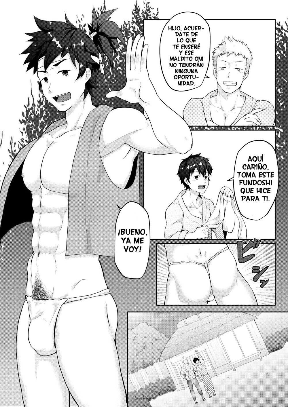 Otogibanashi Momotarou | El cuento de Momotaro page 10 full