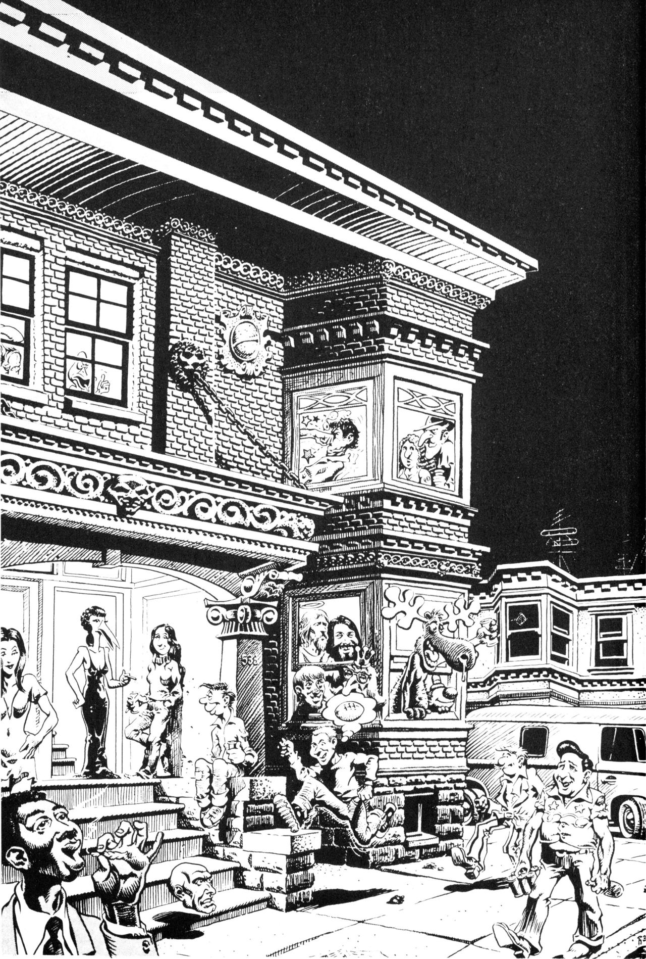 U-Comix Sonderband #22 : Rand Holmes page 3 full