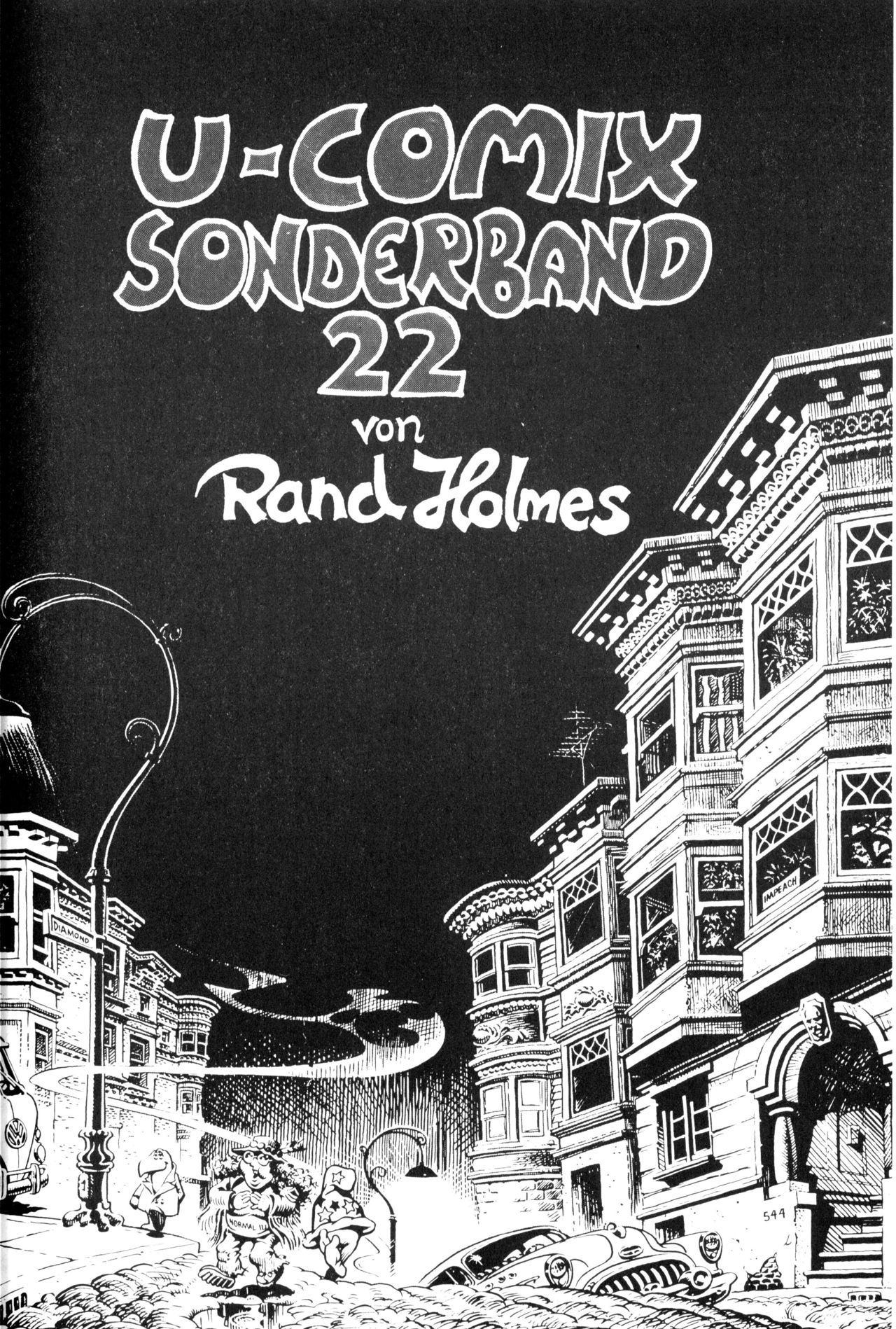 U-Comix Sonderband #22 : Rand Holmes page 4 full