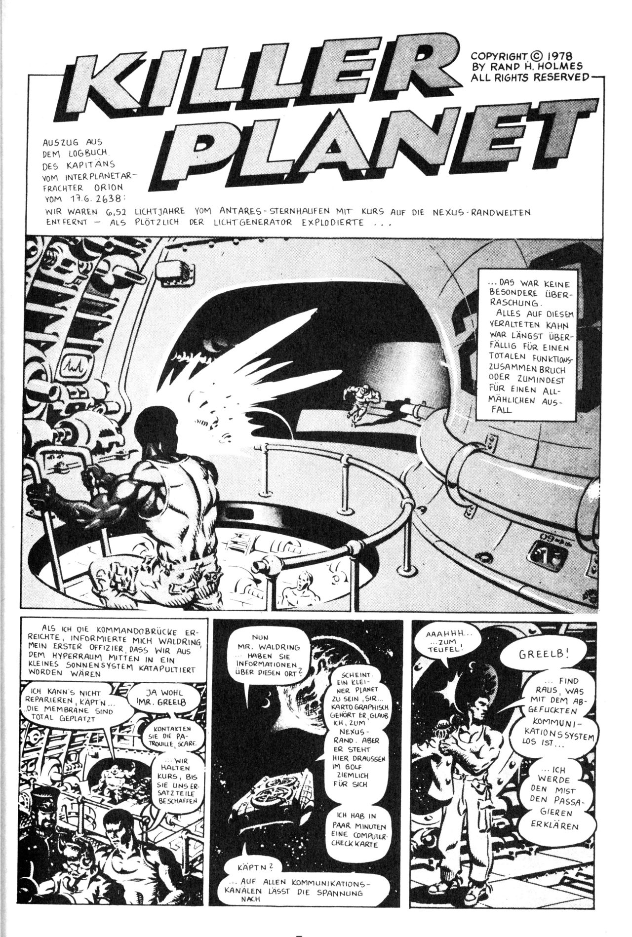 U-Comix Sonderband #22 : Rand Holmes page 6 full
