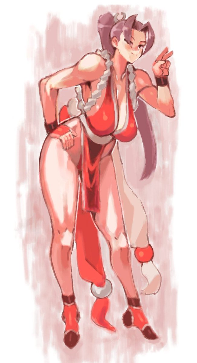 Mai Shiranui sketches page 1 full
