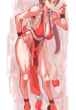 Mai Shiranui sketches