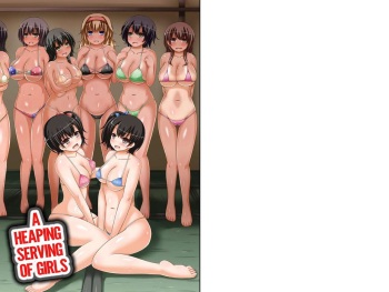 Musume Tenkomori ~ Haramase Houdai! Kozukuri SEX Shima e Youkoso! Harem! Harem! | A Heaping Serving of Girls cover