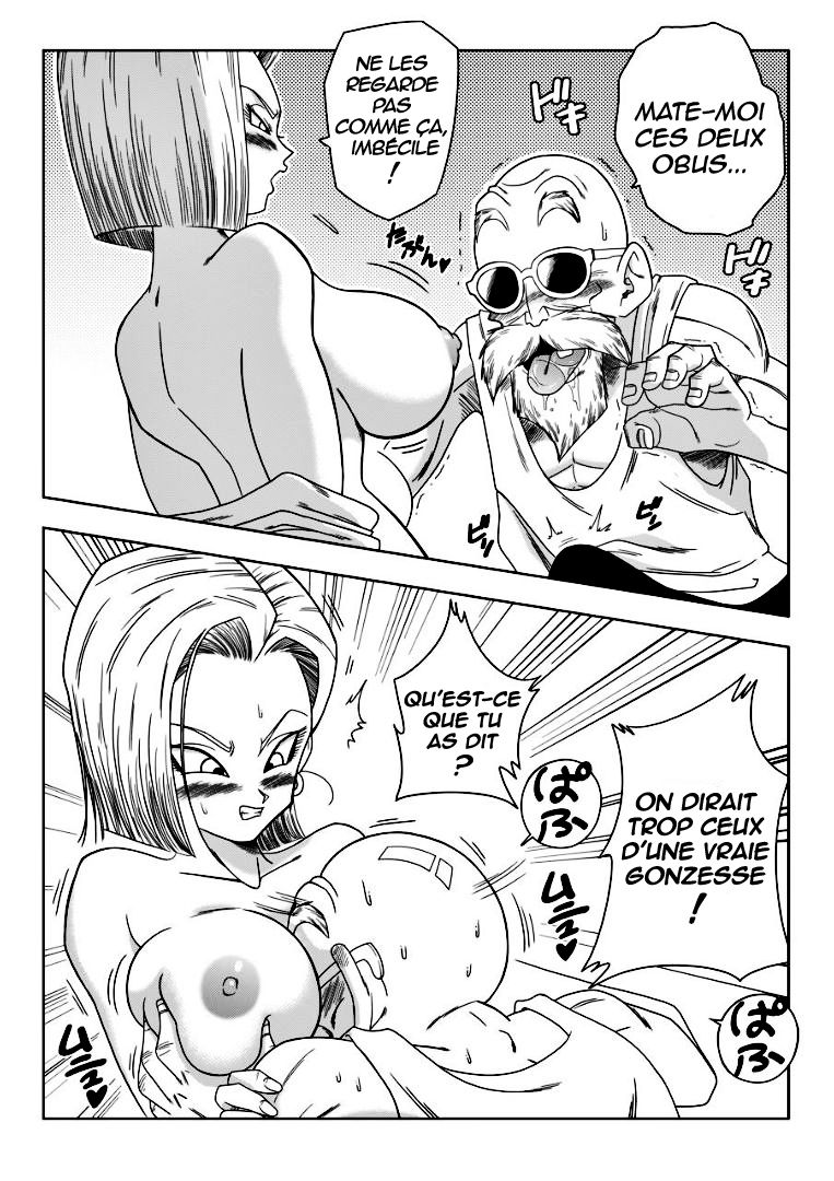 18-gou vs Kame Sennin | Android n18 VS Kamesennin page 7 full