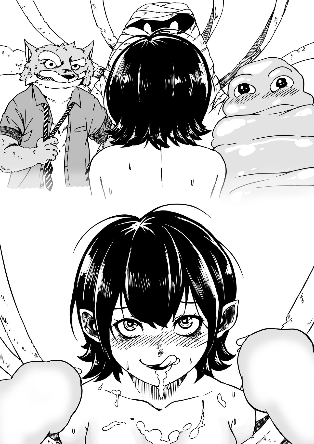 MAVIS hentai!! halloween day page 4 full