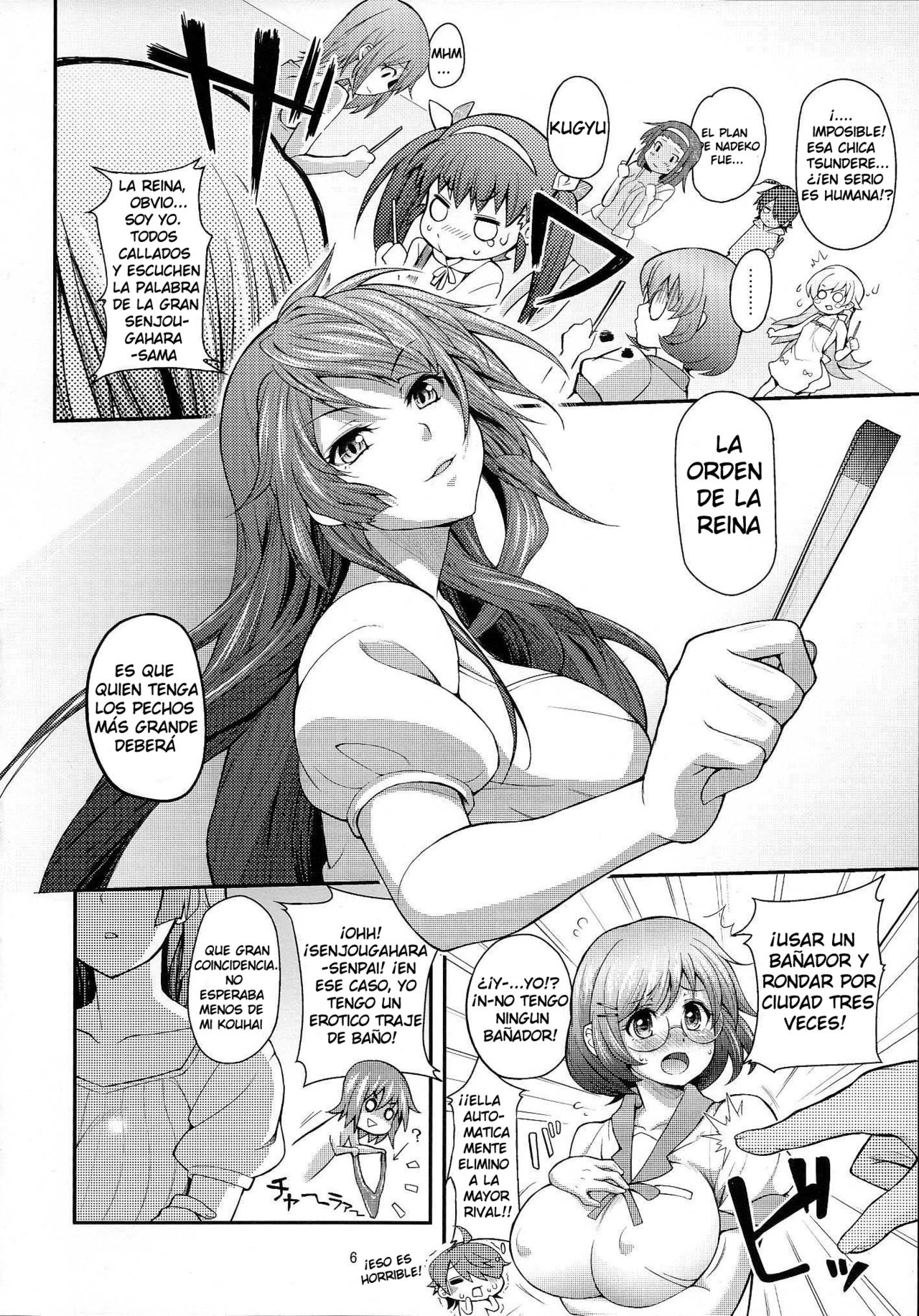 Pachimonogatari Part 5: Koyomi Party | Pachimonogatari Parte 5- La Fiesta de Koyomi page 5 full