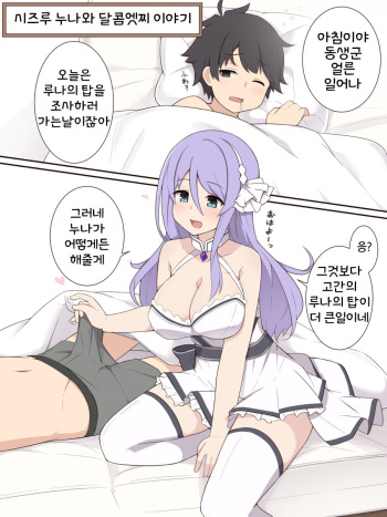 Shizuru Onee-chan to Amaama Ecchi no Ohanashi | 시즈루 누나와 달콤엣찌 이야기 cover